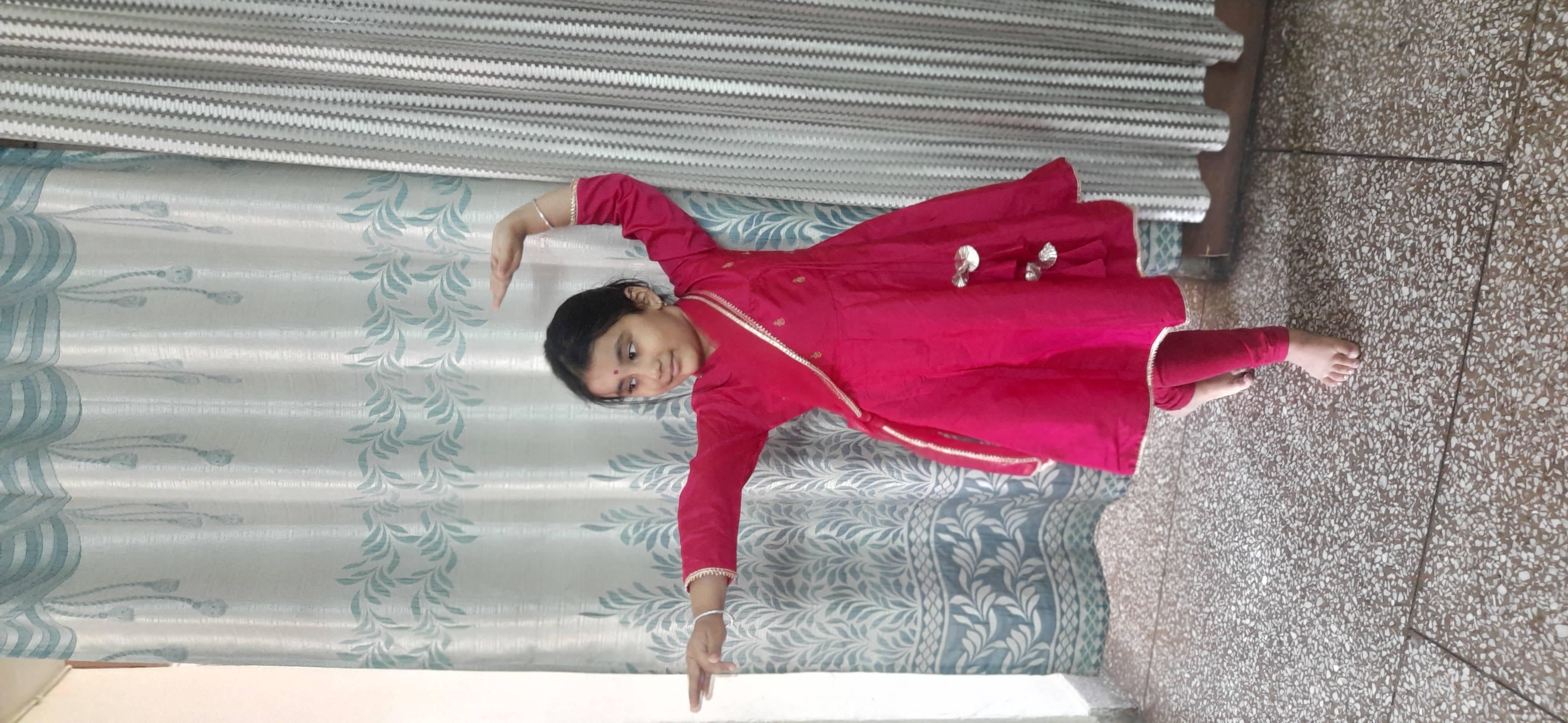 Young Kathak Student